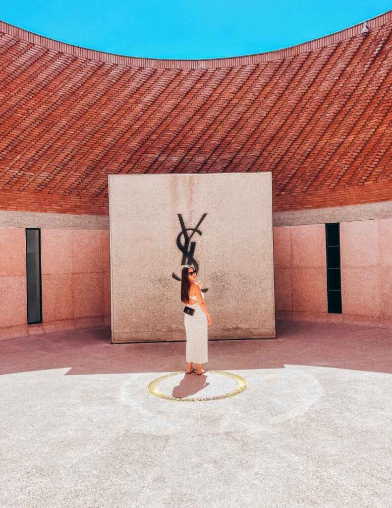 visiting yves saint laurent museum in marrakech